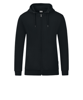 JAKO Organic Kapuzenjacke Schwarz F800