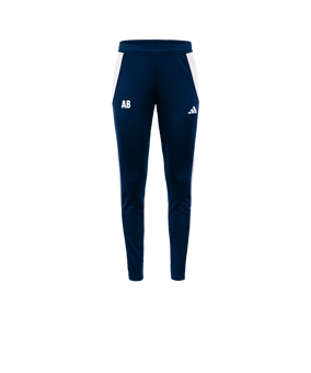 adidas Tiro 24 Trainingshose Damen Blau Weiss