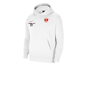 Nike Park 20 Fleece Hoody Kids Weiss Grau F101