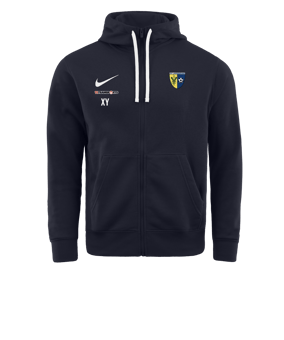Nike Park 20 Fleece Kapuzenjacke Blau F451