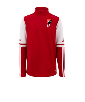 adidas Squadra 25 HalfZip Sweatshirt Rot