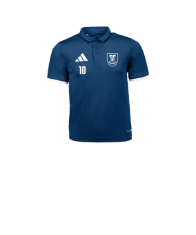 adidas Entrada 26 Polo Kids Dunkelblau