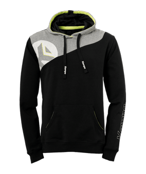Kempa Core 2.0 Hoody Kids Schwarz Grau F01 - schwarz