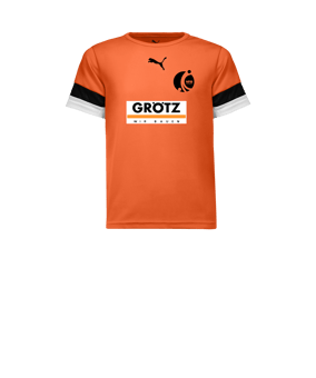 PUMA teamRISE Trikot Kids Orange F08