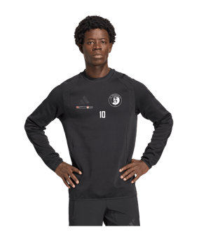 adidas Tiro Travel Sweatshirt Schwarz