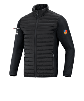 JAKO Hybridjacke Premium Schwarz F08