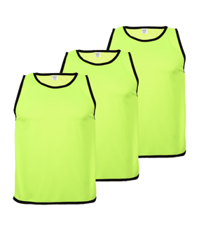 Cawila BIB Kennzeichnungshemden 3er Set | Gelb - gelb