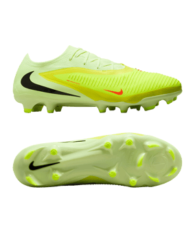 Nike Phantom 6 Low Pro FG Max Voltage Geel K800 - geel