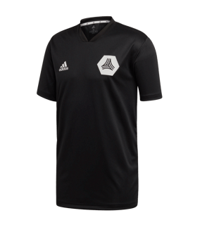 adidas Tango Trainingsshirt kurzarm Schwarz - schwarz