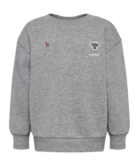 Hummel Mini Loose Bee Sweatshirt Kids Grau F2006