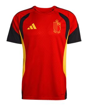 adidas Belgien Tiro Trainingsshirt Rot - rot