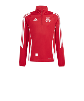 adidas Tiro 24 Trainingstop Kids Rot Weiss