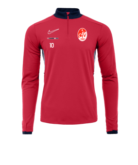 Nike Academy 25 Drill Top Sweatshirt Rot F657