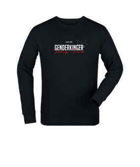 Merch Roller Sweatshirt Black | #genderkinger