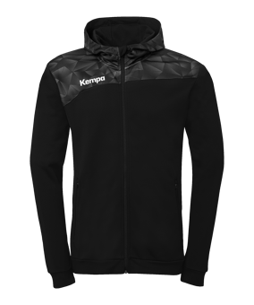 Kempa Athletics 29 Jas met capuchon Zwart K01 - zwart
