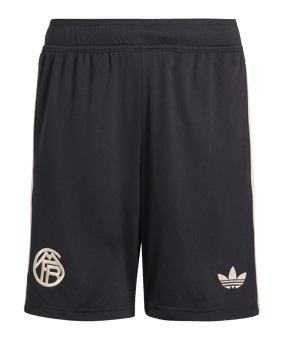 adidas FC Bayern München Short 3rd 2025/2026 Kids Schwarz - schwarz