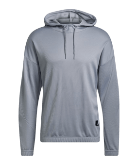 adidas 3 Stripes Future Icons Hoody Grau - grau