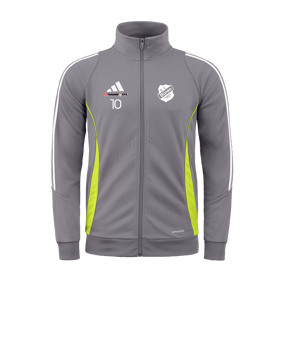 adidas Tiro 24 Trainingsjacke Grau Gelb