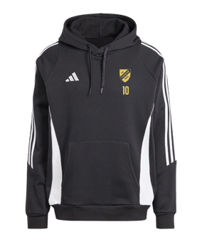 adidas Tiro 24 Hoody Schwarz Weiss