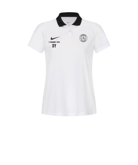 Nike Park 20 Poloshirt Damen Weiss Schwarz F100