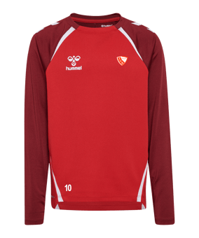 Hummel Lead 2.0 Crew Sweatshirt Kids Rot F3713