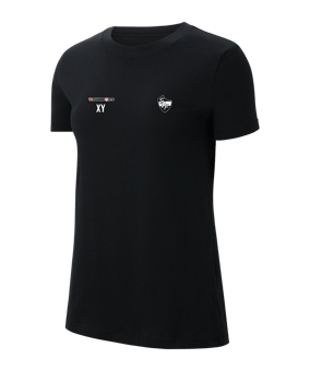 Nike Park 20 T-Shirt Damen Schwarz Weiss F010