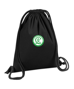 Merch Organic Premium Cotton Gymsack Black