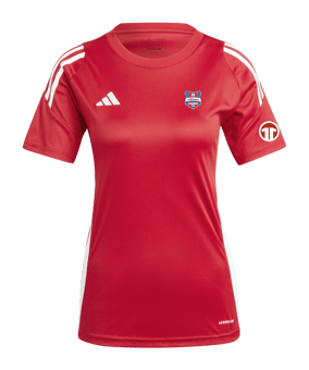 adidas Tiro 24 Trikot Damen Rot Weiss