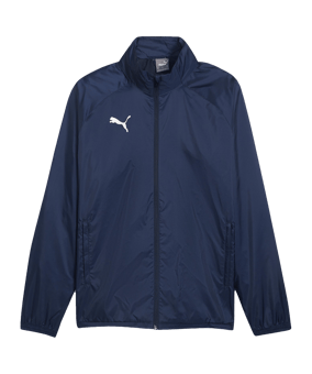 PUMA teamGOAL Allwetterjacke Blau Weiss F06 - blau