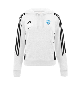 adidas Tiro 24 Hoody Damen Weiss Schwarz