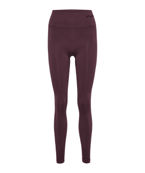 Hummel Tif Seamless HW Tight Damen Braun F8016 - braun