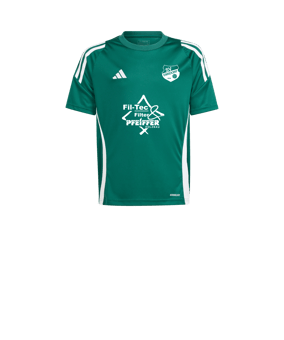 adidas Tiro 24 Trikot Kids Grün Weiss