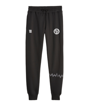 PUMA Hoops Team Sweat Jogginghose Schwarz F01
