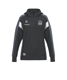 Erima Celebrate 125 Kapuzenjacke Schwarz