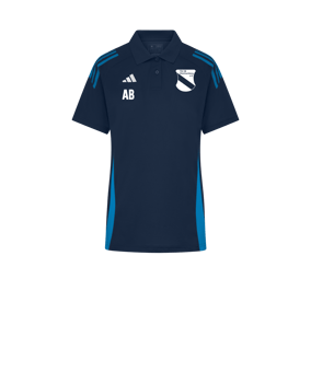 adidas Tiro 24 Competition Poloshirt Damen Blau
