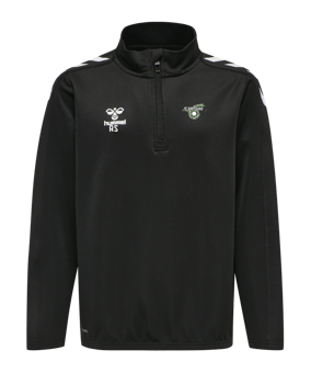 Sweatshirt à col zippé enfants Hummel hmlCORE XK noir F2001