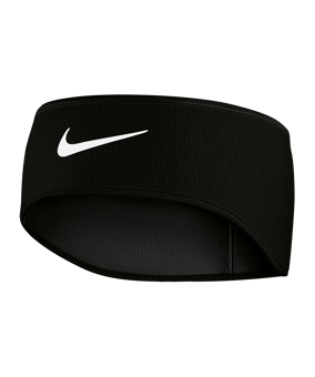 Nike Knit Stirnband Schwarz Weiss F091 - schwarz