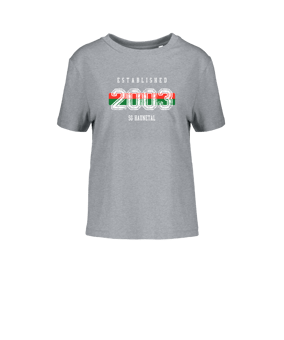 Merch Muser T-Shirt Women Heather Grey | #established