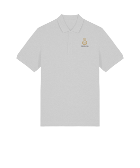 Stanley & Stella Merch Prepster 2.0 Polo Weiß  | #logo (beidseitig)