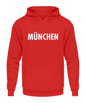 Hoody "München" Rot - rot