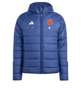 adidas Tiro 24 Winterjacke Blau Weiss