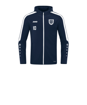 JAKO Power Kapuzenjacke Kids Blau F900