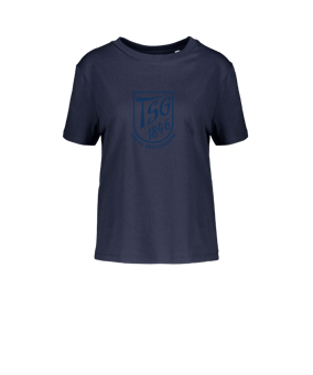 Merch Muser T-Shirt Women French Navy | #toneintone