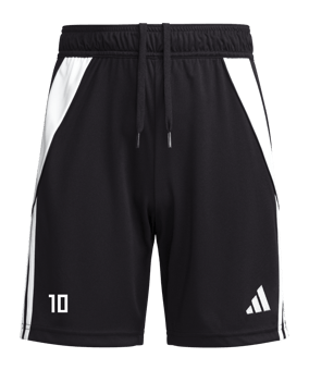 adidas Tiro 24 Short Kids Schwarz Weiss