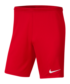 Nike Park III Short Rot F657 - rot