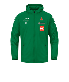 JAKO Team 2.0 Allwetterjacke Grün F200