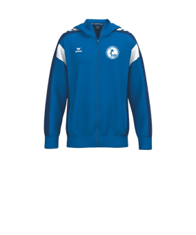 Erima Celebrate 125 Kapuzenjacke Kids Blau