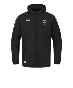 JAKO Team 2.0 Allwetterjacke Schwarz F800