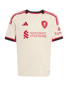 adidas FC Liverpool Trikot Away 2025/2026 Kids Weiß - weiss