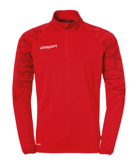 uhlsport Goal 25 HalfZip Sweatshirt Kids Rot F04 - rot